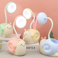 Load image into Gallery viewer, Cute Snail LED Desk Lamp - Tinyminymo
