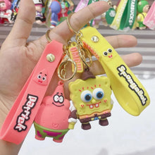Load image into Gallery viewer, Cute Spongebob Squarepants 3D Keychain - Tinyminymo
