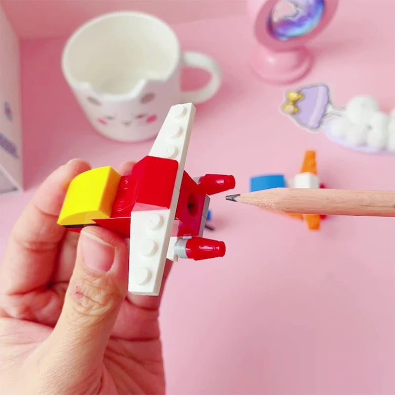 DIY Helicopter Puzzle Pencil Sharpener - Tinyminymo