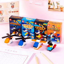 Load image into Gallery viewer, DIY Helicopter Puzzle Pencil Sharpener - Tinyminymo
