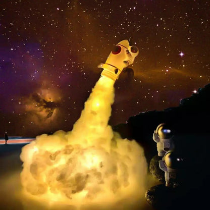 DIY Astro Rocket Lamp - Tinyminymo