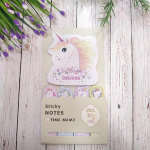 Unicorn - Stick on Notes - TinyMinyMo