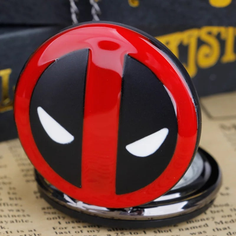 Deadpool Pocket Watch Keychain - Tinyminymo