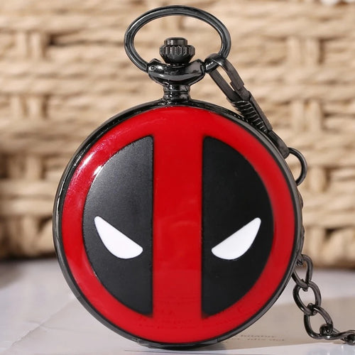 Deadpool Pocket Watch Keychain - Tinyminymo