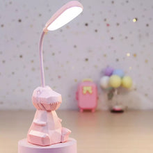 Load image into Gallery viewer, Decorative Dino Bunny LED Desk Lamp - Tinyminymo

