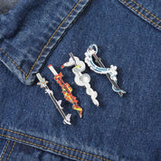 Demon Slayer Katana Lapel Pin - Tinyminymo