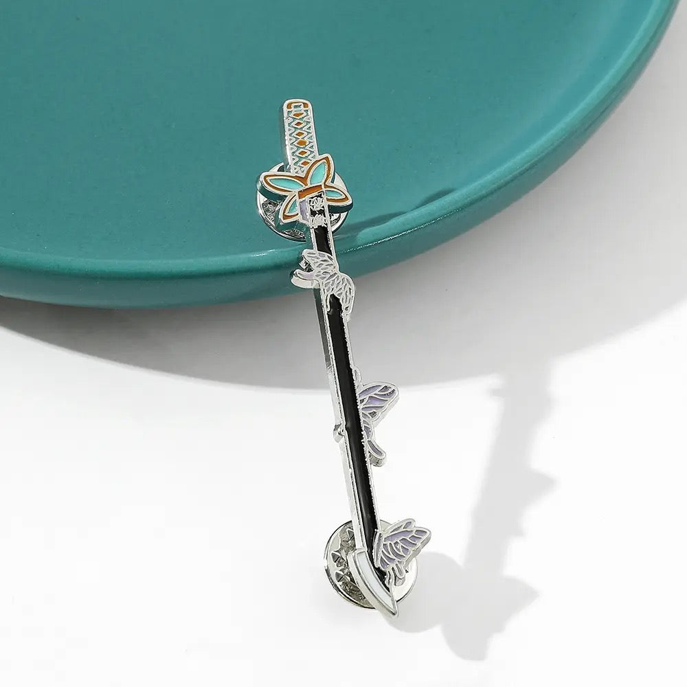 Demon Slayer Katana Lapel Pin - Tinyminymo