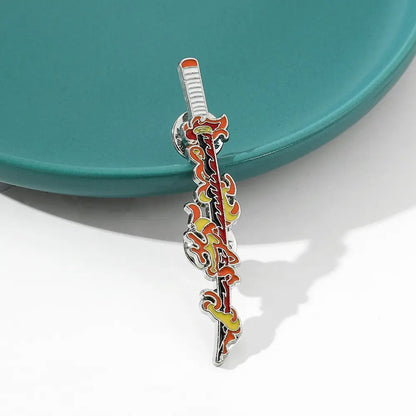 Demon Slayer Katana Lapel Pin - Tinyminymo