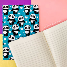 Load image into Gallery viewer, Doodle Cover Notebook - Panda - Tinyminymo
