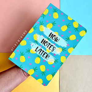 Doodle Cover Notebook - Pineapple - Tinyminymo