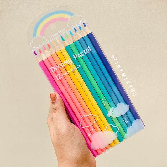 Dreamy Pastel Pencil Colors - Tinyminymo