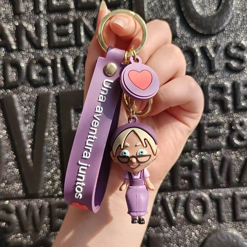 Ellie and Carl 3D Keychain - Tinyminymo