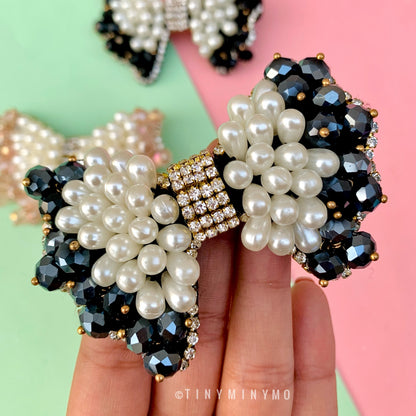 Fancy Handwork Bow Clip - Tinyminymo