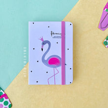 Load image into Gallery viewer, Flamingo Pocket Diary - Tinyminymo
