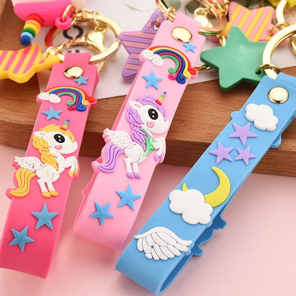 Flying Unicorn 3D Keychain - Tinyminymo