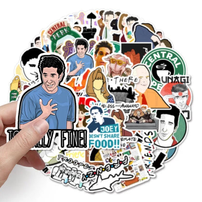 F.R.I.E.N.D.S Stickers - Set of 55 - Tinyminymo