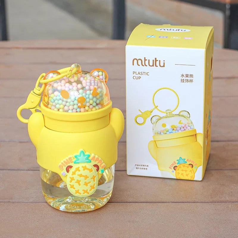 Fruit Bear Bottle Keychain - Tinyminymo