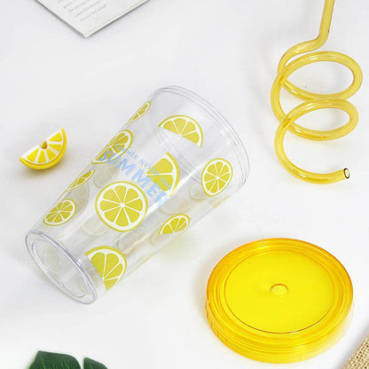 Fruit Spiral Straw Quirky Sipper - Tinyminymo