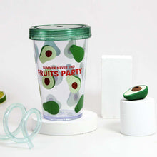 Load image into Gallery viewer, Fruit Spiral Straw Quirky Sipper - Tinyminymo
