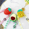 Fruit Silicone Sling Bag