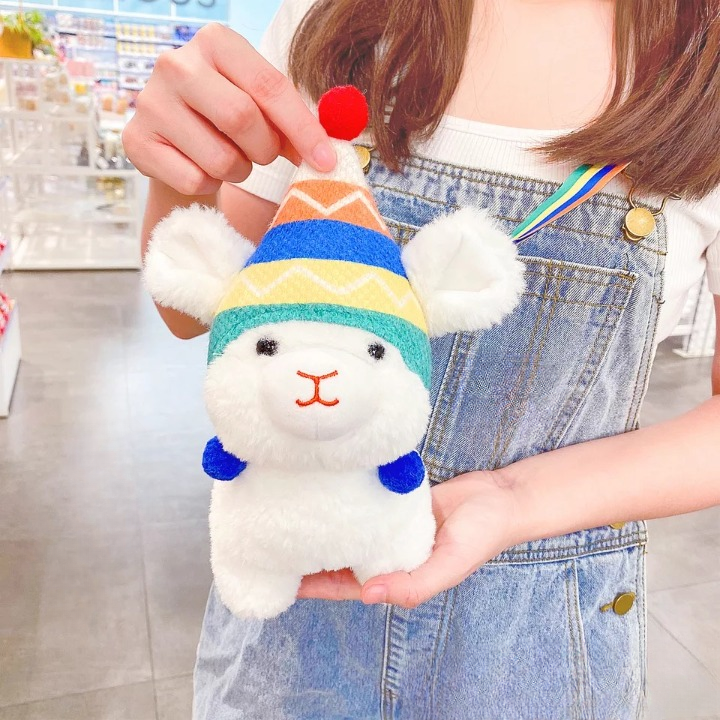 Furry Llama Sling Bag - Tinyminymo