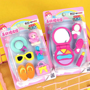 Girls Fashion Eraser Set - Tinyminymo