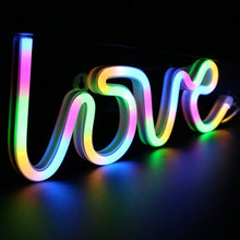Load image into Gallery viewer, Love Neon Light - Multicolor - TinyMinyMo
