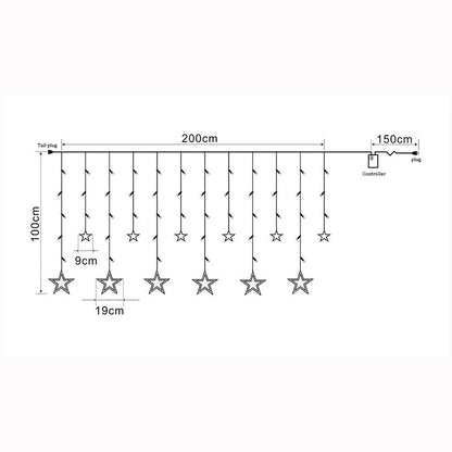 Star LED Curtain Light