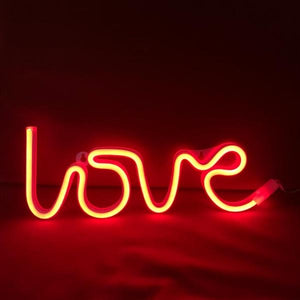 Love Neon Light - Red