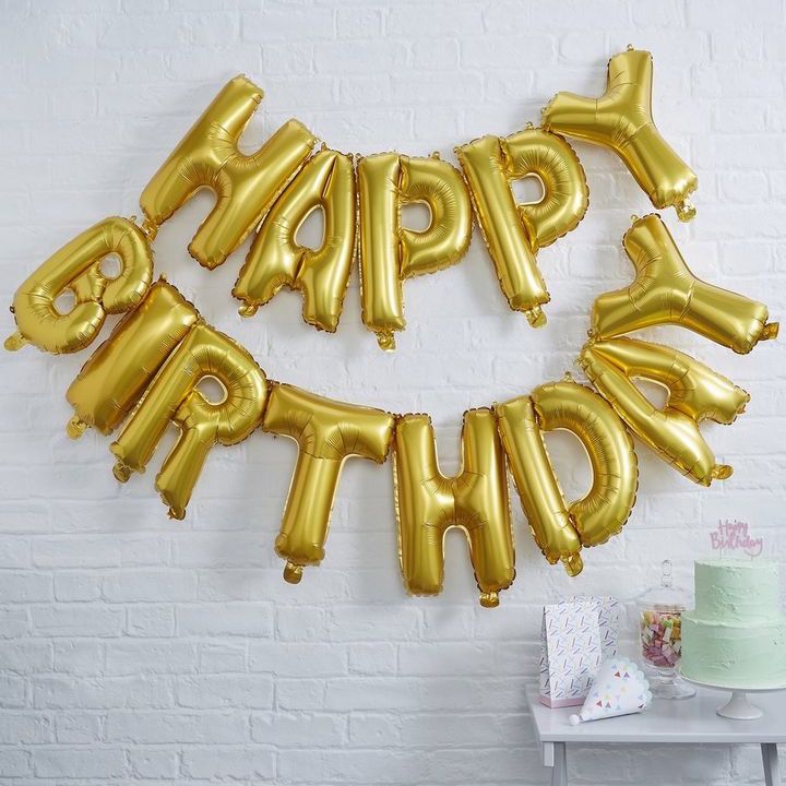 Happy Birthday Foil Balloon