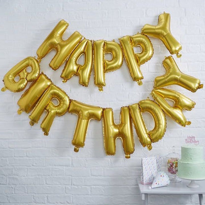 Happy Birthday Foil Balloon