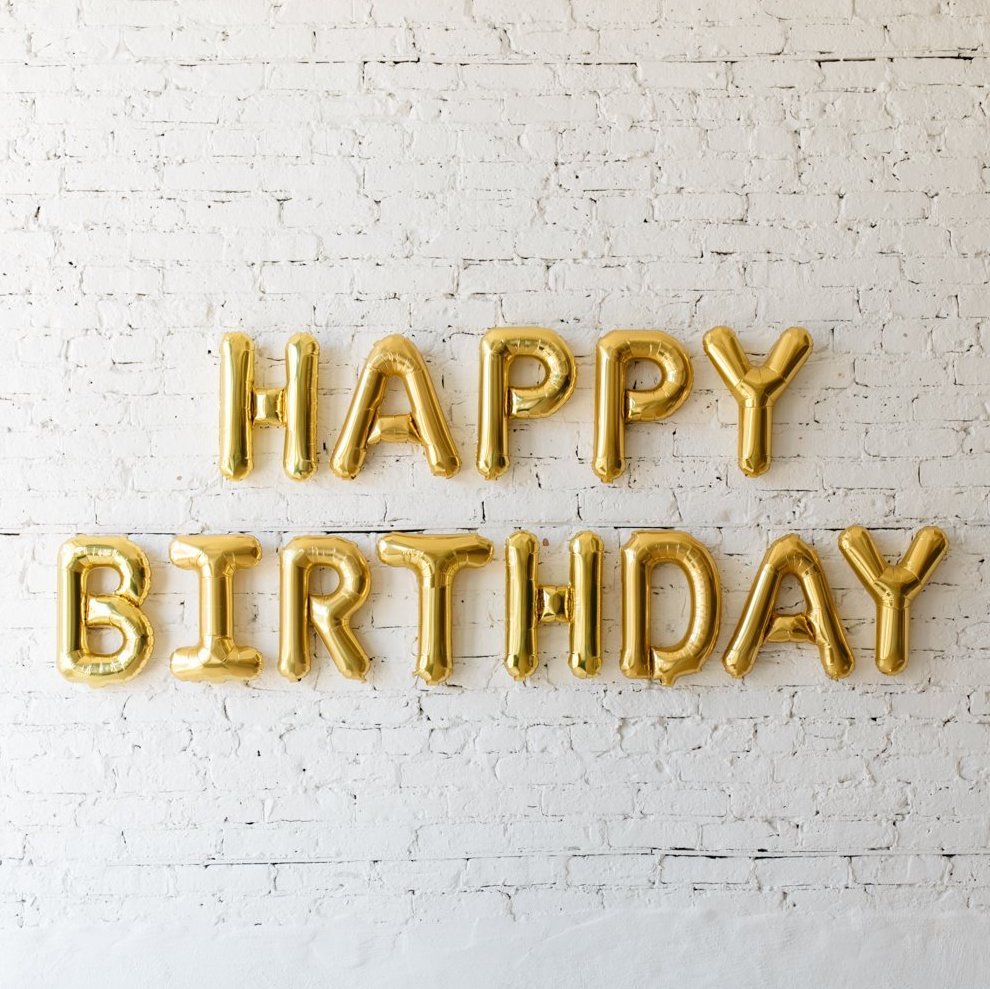 Happy Birthday Foil Balloon
