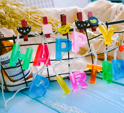 Happy Birthday String Light