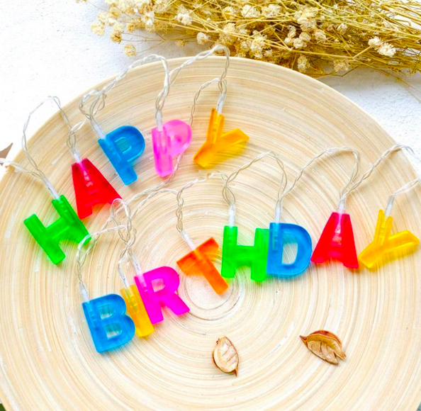 Happy Birthday String Light