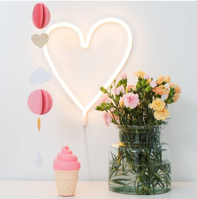 Heart Neon Light