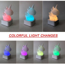 Load image into Gallery viewer, Unicorn Color Changing Lamp
