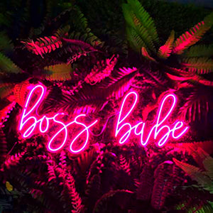 Boss Babe Neon Light - Medium