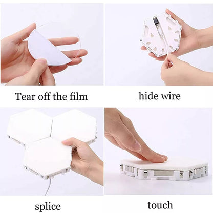 Hexagon Modular Touch Light - Tinyminymo