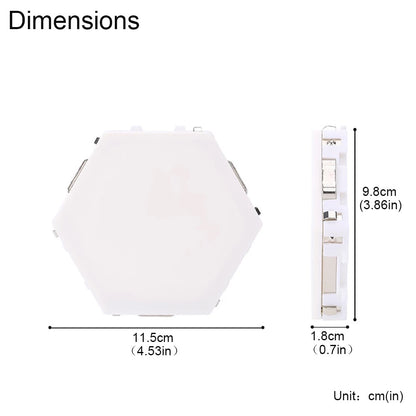 Hexagon Modular Touch Light - Tinyminymo