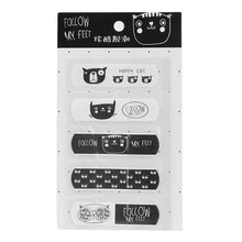 Load image into Gallery viewer, Monochrome Bandaids - Set of 5
