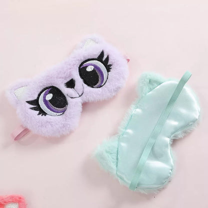 Plush Kitty Eye Mask