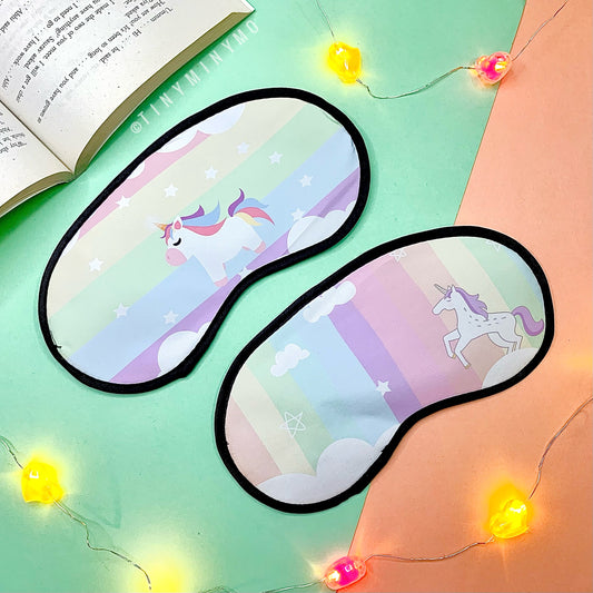 Rainbow Unicorn Eye Mask