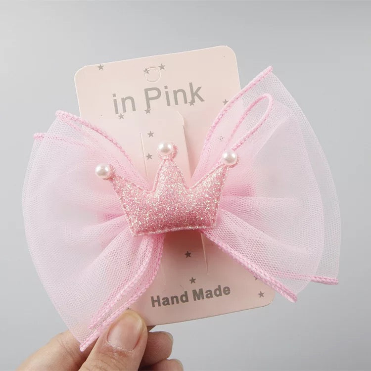 Crown Bow Clip
