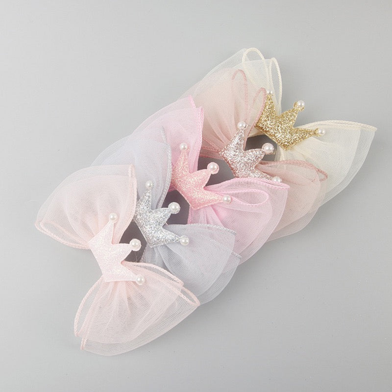 Crown Bow Clip