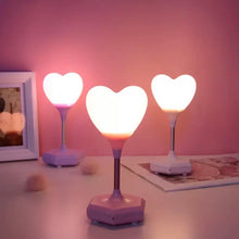 Load image into Gallery viewer, Heart Table Lamp - Tinyminymo
