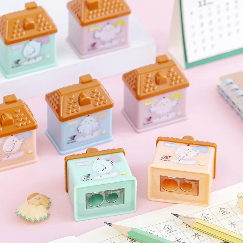 Hen House Pencil Sharpener - Tinyminymo