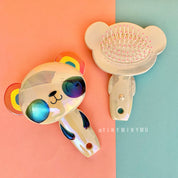 Holographic Panda Hair Brush - Tinyminymo