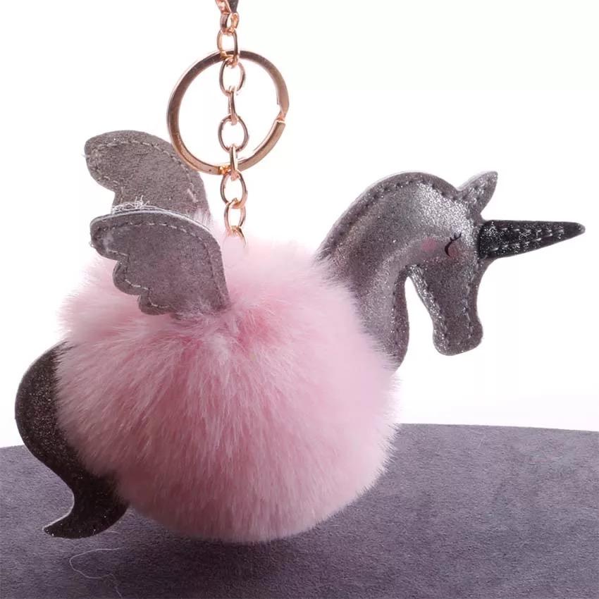 Fluffy Unicorn Charm - TinyMinyMo