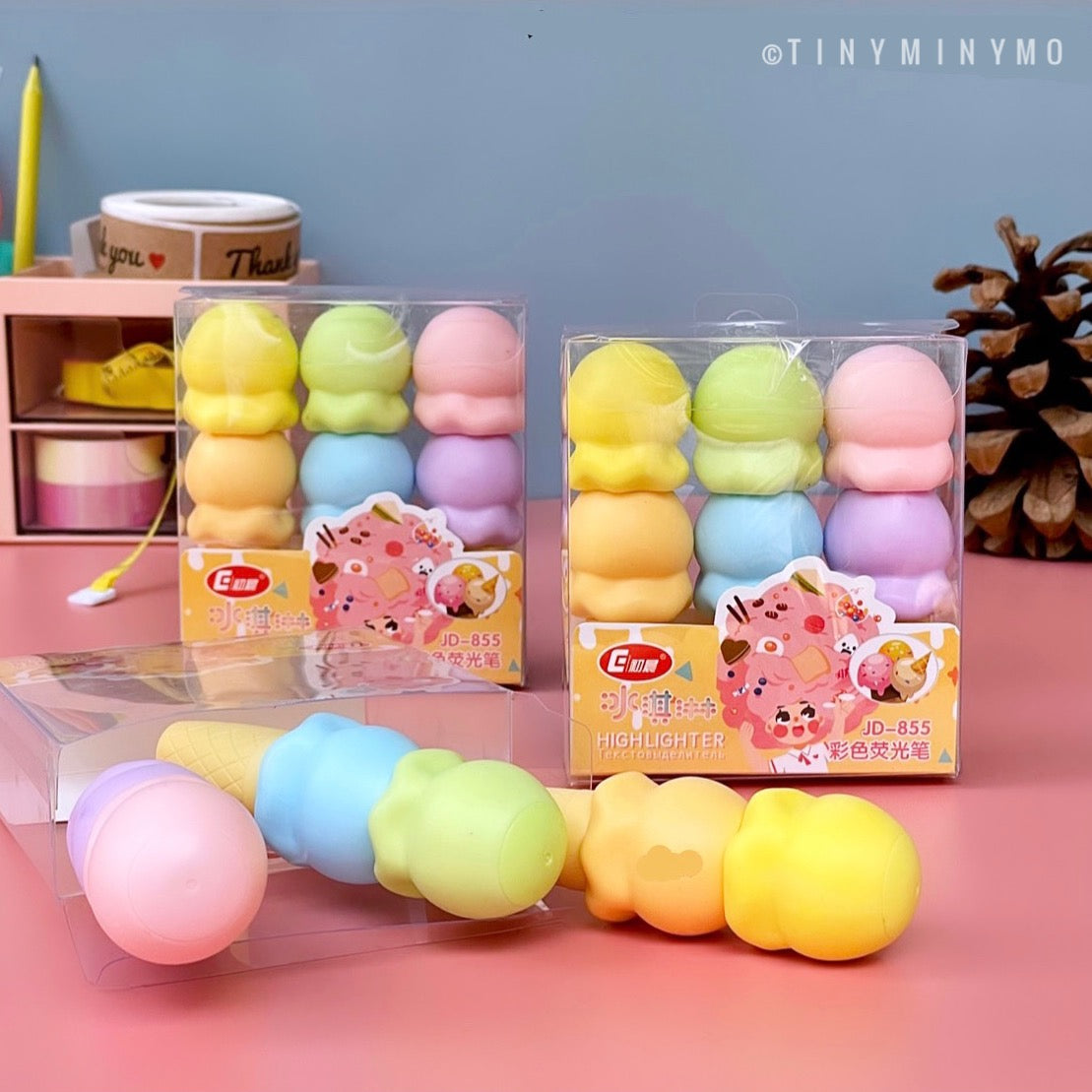 Ice-Cream Highlighters - Tinyminymo