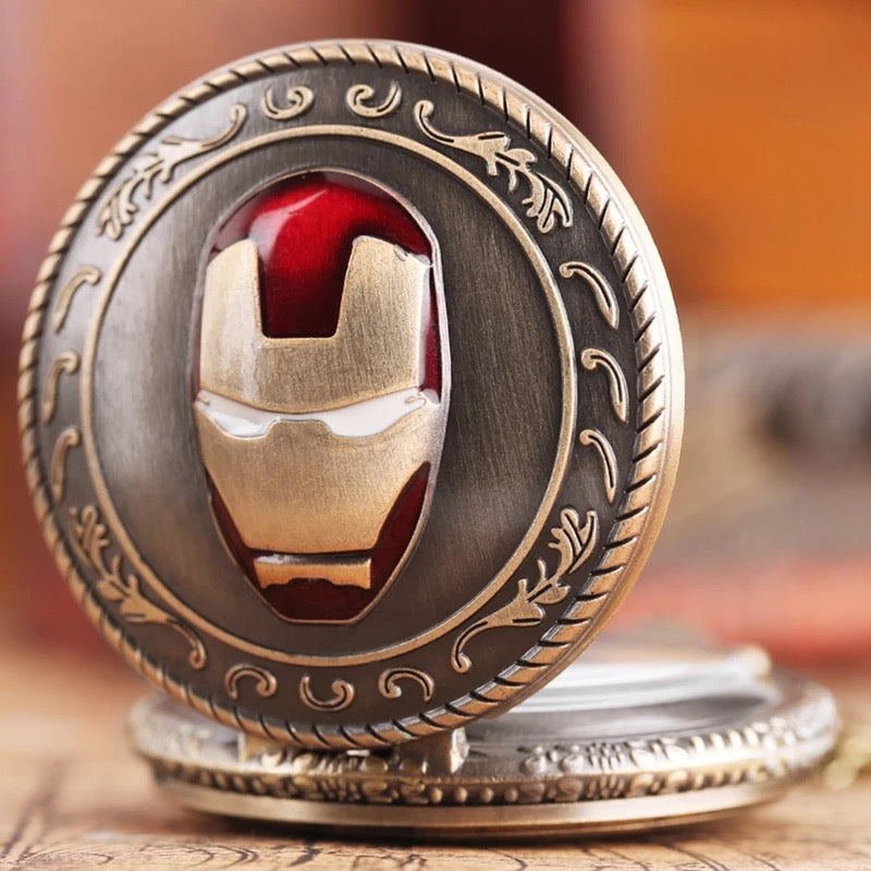Ironman Pocket Watch Keychain - Tinyminymo
